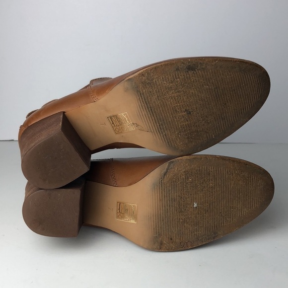 Madewell Regan Brown Leather Ankle Boots - Picture 13 of 14